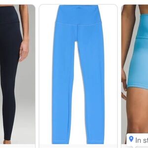 Lululemon blue align leggings
